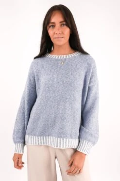 Tilly Knit Jumper Blue