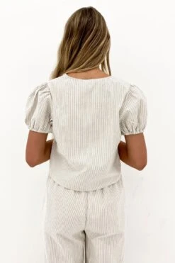 Tindra Set Latte Stripe -Jean Jail Shop Tindra Set Latte Stripe b2