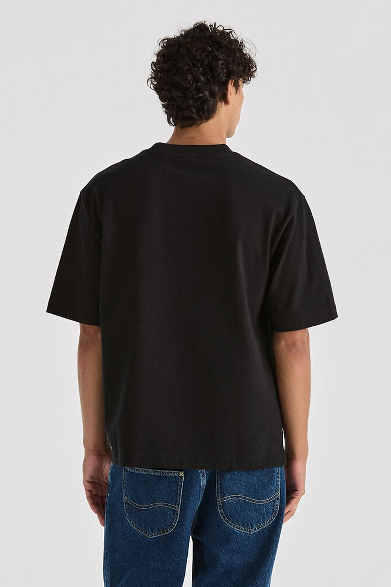 Lee Twitch Box Cutter Tee Black 2 Lee Twitch Box Cutter Tee Black - Image 2