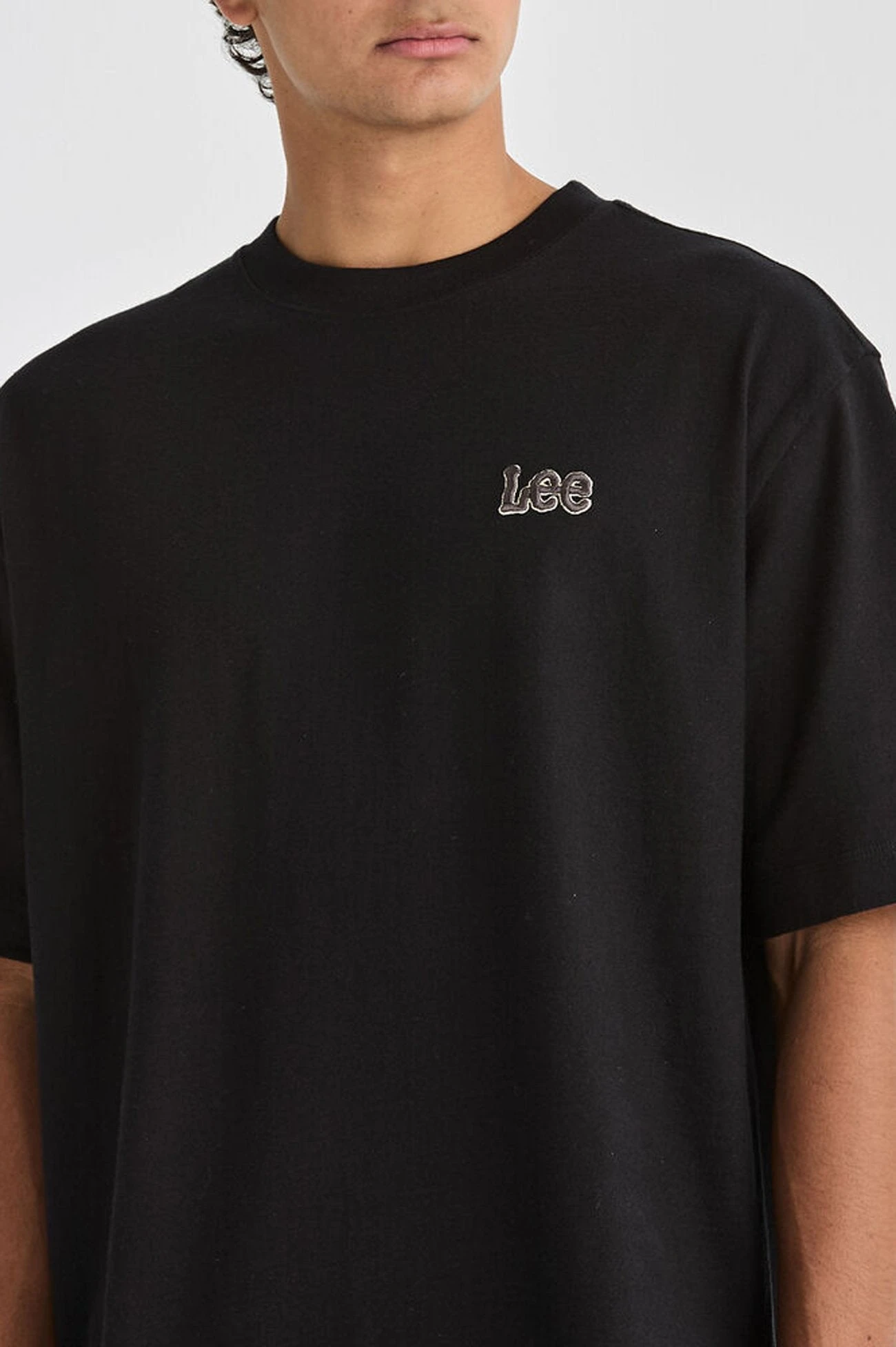 Lee Twitch Box Cutter Tee Black 4 Lee Twitch Box Cutter Tee Black - Image 4