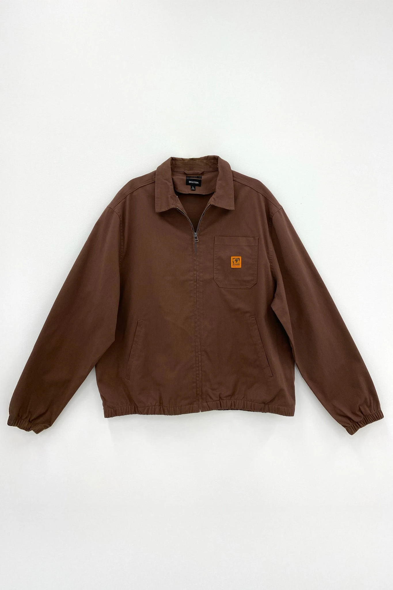 Brixton Union Relaxed Harrington Jacket Pinecone Brown 1 Brixton Union Relaxed Harrington Jacket Pinecone Brown