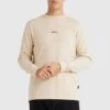 RVCA Union Waffle Long Sleeve Natural