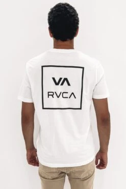 RVCA VA All The Way Organic Tee White 5 RVCA VA All The Way Organic Tee White -Jean Jail Shop VA All The Way Organic Short Sleeve Tee White3