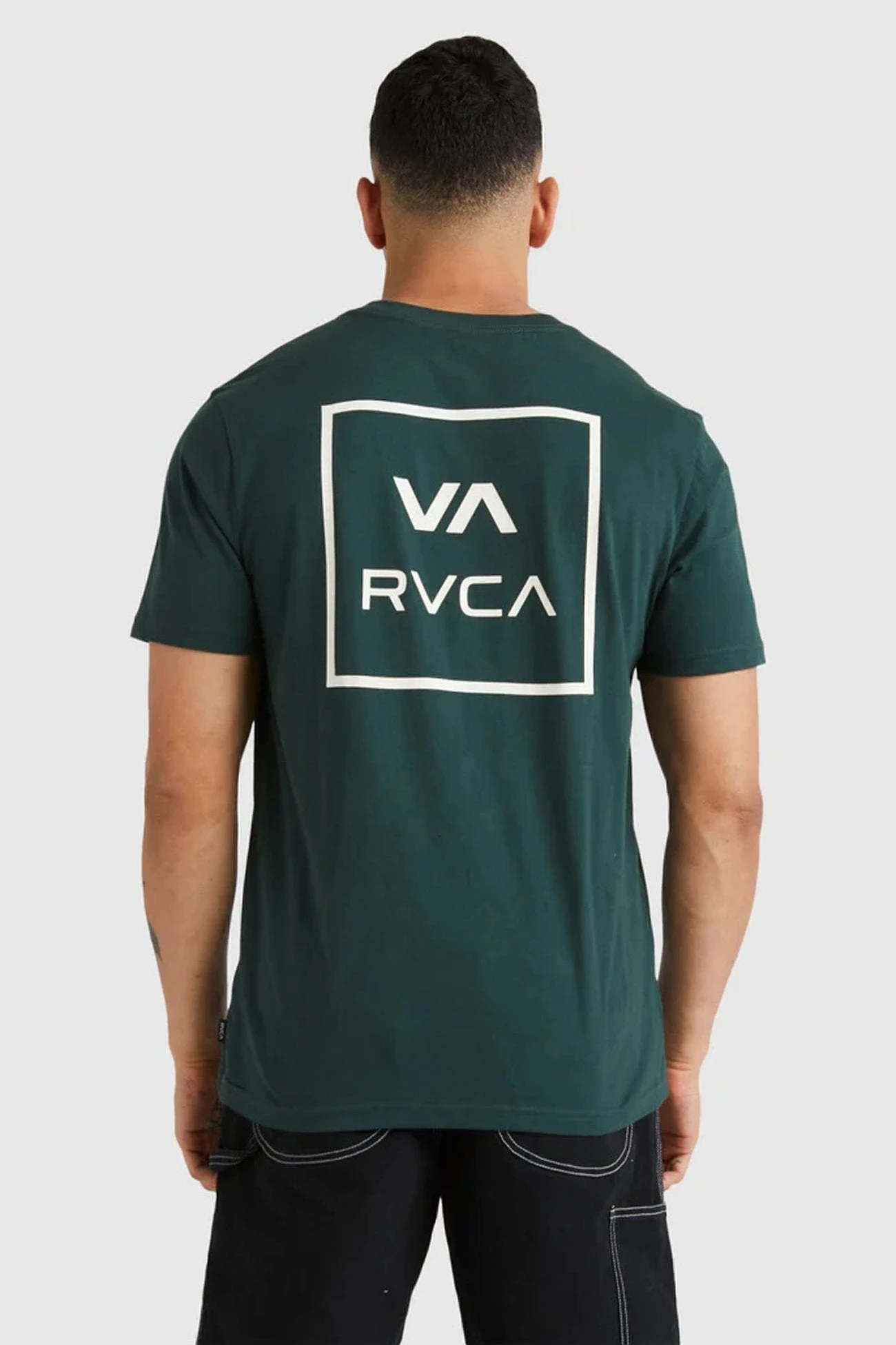 RVCA VA All The Ways Short Sleeve Tee Hunter Green 2 RVCA VA All The Ways Short Sleeve Tee Hunter Green - Image 2