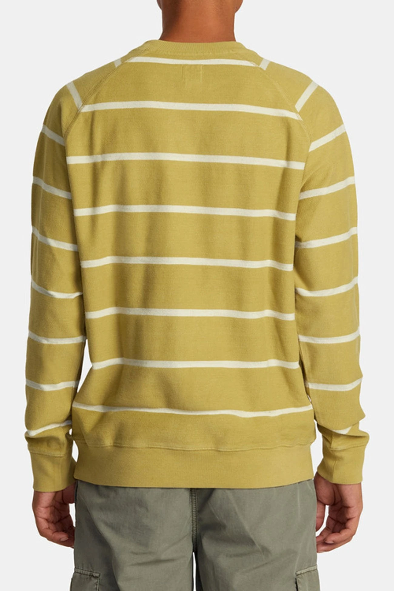 RVCA Vacancy Crew Ochre 2 RVCA Vacancy Crew Ochre - Image 2