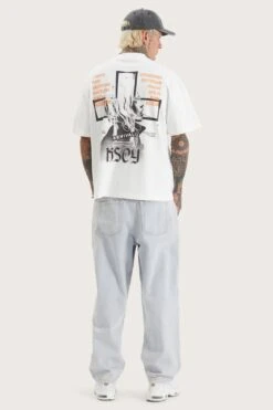 Vage Street Tee Natural White 8 Vage Street Tee Natural White -Jean Jail Shop Vage Street Tee Natural White b1jpg