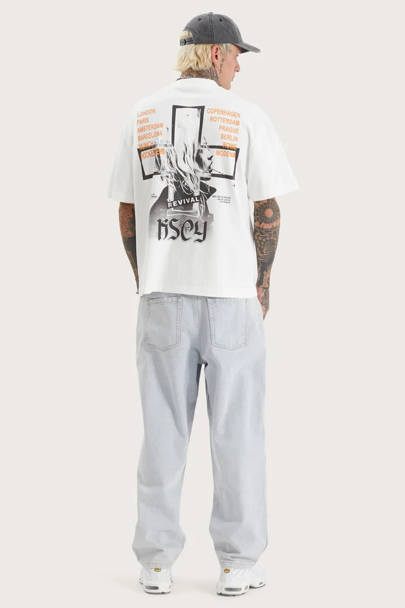 Vage Street Tee Natural White 4 Vage Street Tee Natural White - Image 4