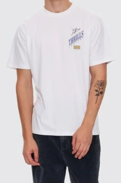 When It Hits Your Lips Merch Fit Tee Dirty White