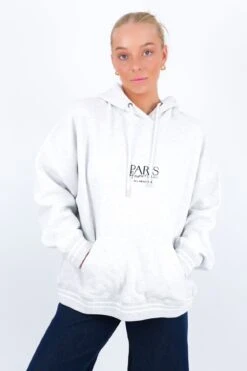 Wilder Relaxed Hoodie Snow Marle