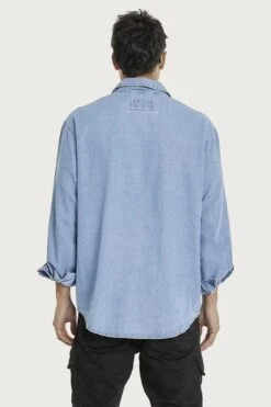 Wildfire Overshirt Blue Sky 7 Wildfire Overshirt Blue Sky -Jean Jail Shop Wildfire Overshirt Blue Sky backjpg