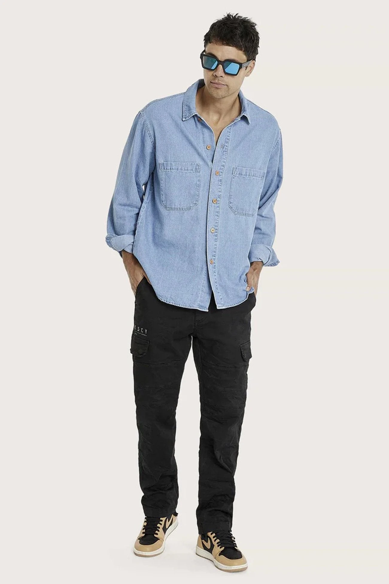 Wildfire Overshirt Blue Sky 3 Wildfire Overshirt Blue Sky - Image 3