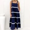 Willa Maxi Dress Navy