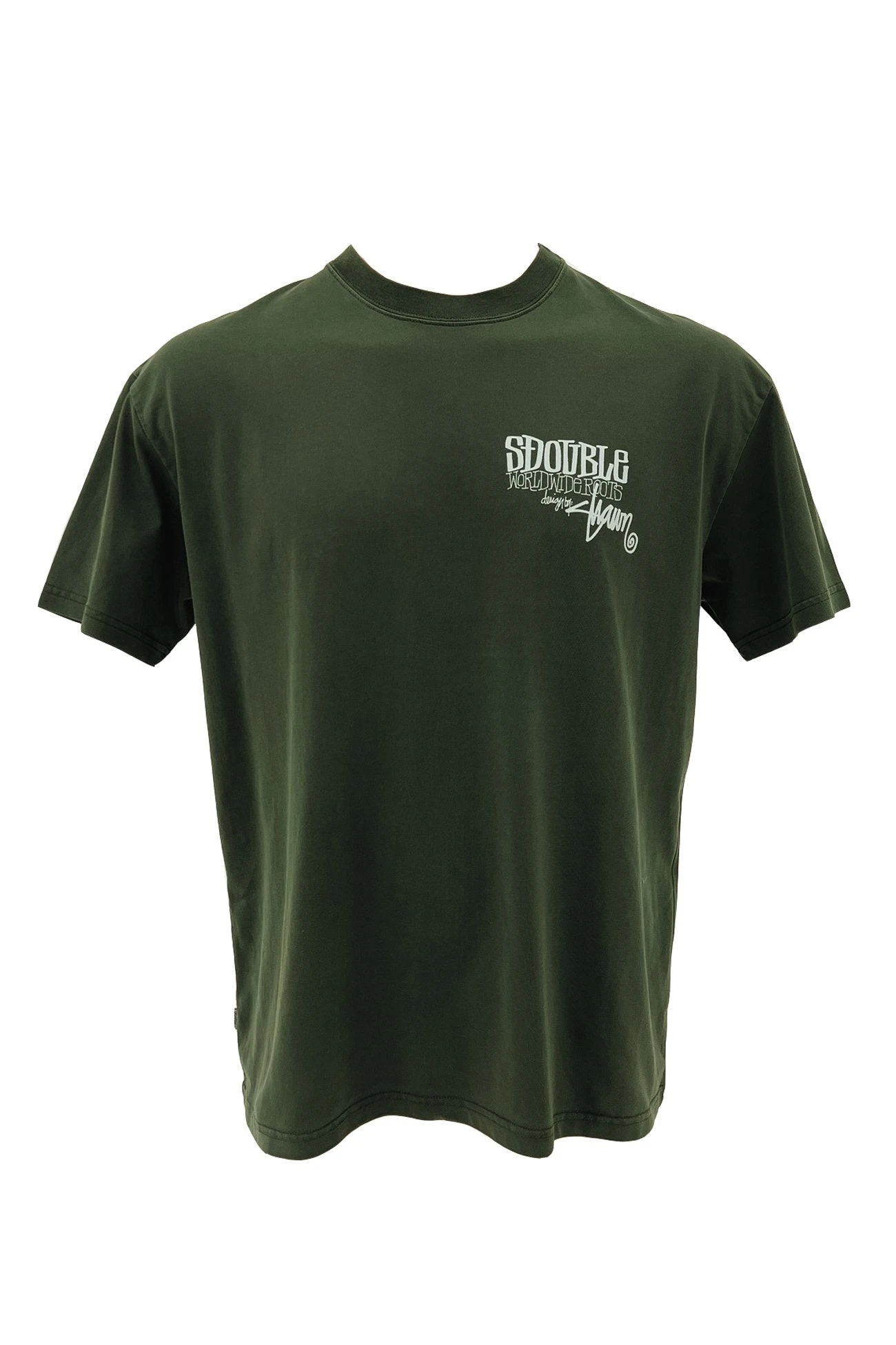 World Wide Roots Tee Washed Forest 1 World Wide Roots Tee Washed Forest