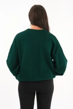 RVCA Worldly Pocket Crew Hunter Green 5 RVCA Worldly Pocket Crew Hunter Green -Jean Jail Shop Worldly Pocket Crew Hunter Green3