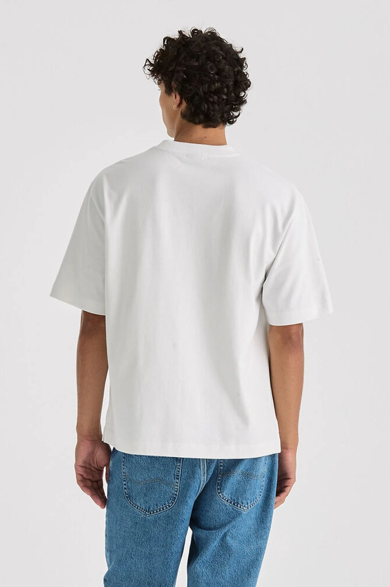 Lee Worldwide Boxcutter Tee White 2 Lee Worldwide Boxcutter Tee White - Image 2