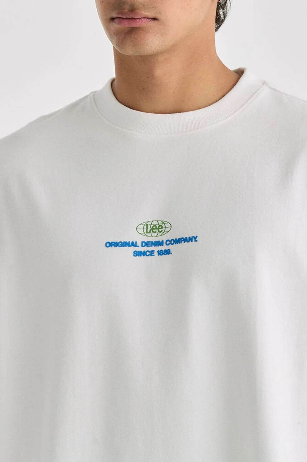 Lee Worldwide Boxcutter Tee White 4 Lee Worldwide Boxcutter Tee White - Image 4