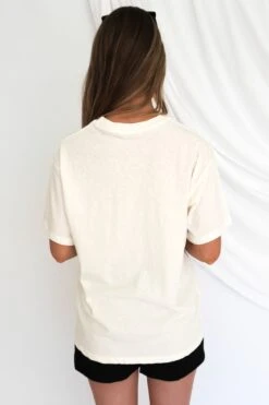 ZAH ZAH Logo Tee White Black -Jean Jail Shop ZAH ZAH Logo Tee White Black b