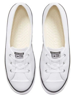 Converse Chuck Taylor All Star Ballet Lace Faux Leather Slip White 8 Converse Chuck Taylor All Star Ballet Lace Faux Leather Slip White -Jean Jail Shop balletsliponwhite2 cf3b4666 456a 4076 87f0 4cc308276b67