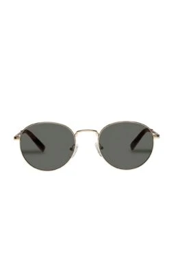 Le Specs Lost Legacy // Gold Green Mono